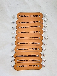 Deri Etiket & çivi 10’lu