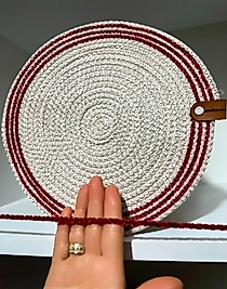 Bordo Yumuşak- Dikiş Aksesuarı Ara Geçiş Çizgi İpi 10 metre fiyatı